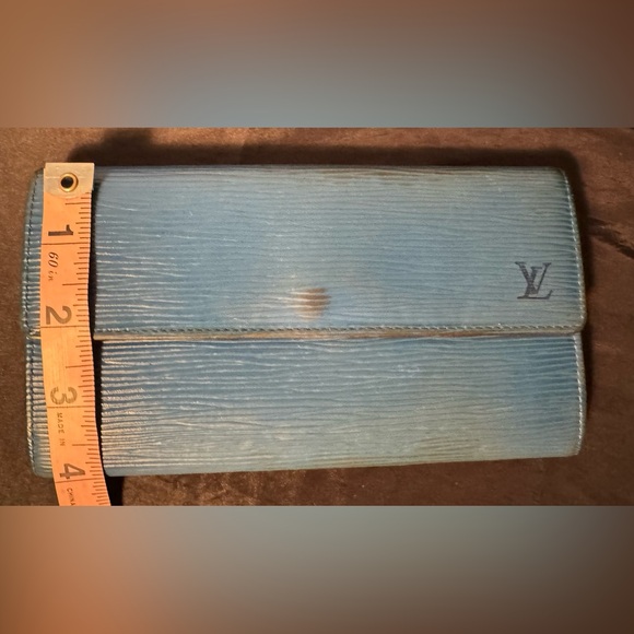 LV EPI Blue Leather Bifold Wallet - Picture 5 of 16